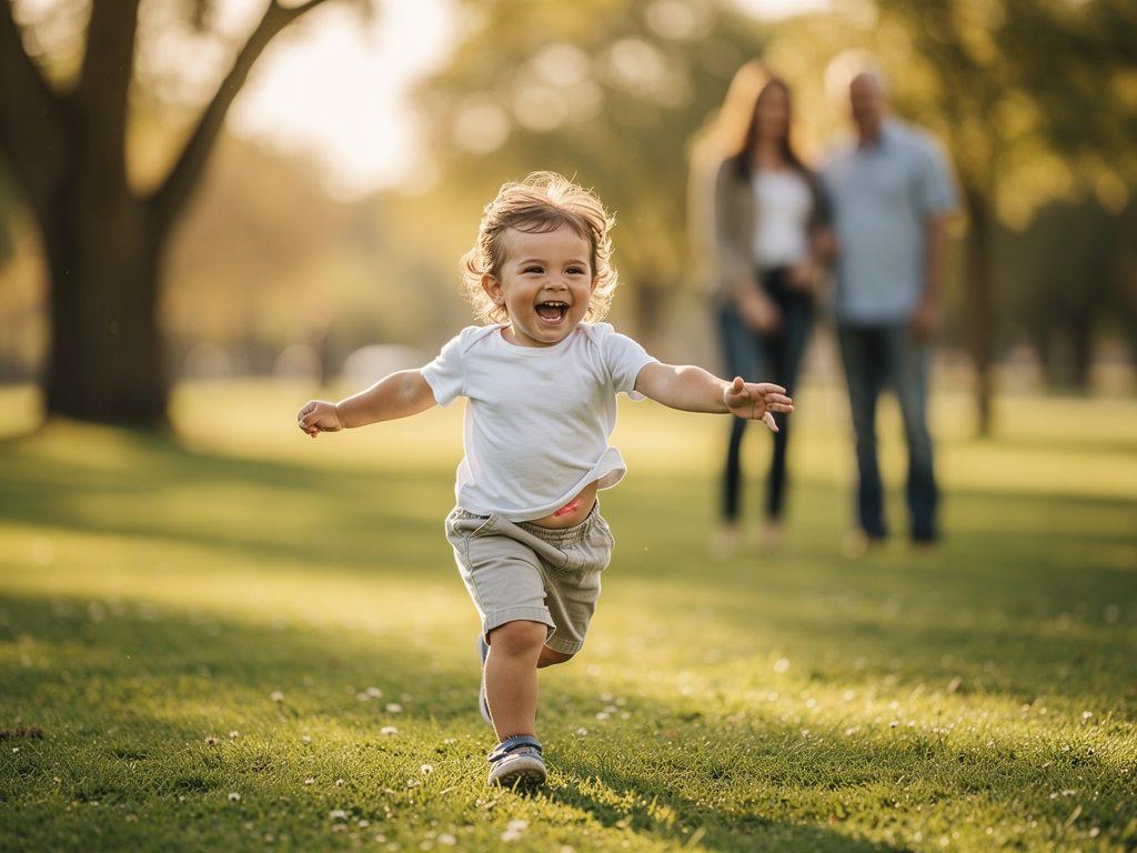 Ребёнок в парке